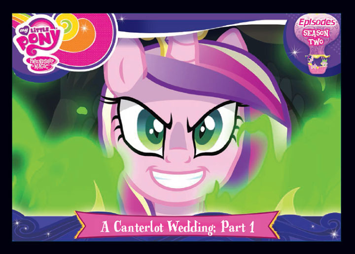 Mlp A Canterlot Wedding Part 1 Trading Cards Merch Mlp A Canterlot Wedding Part 1 Series 3 Trading Card
