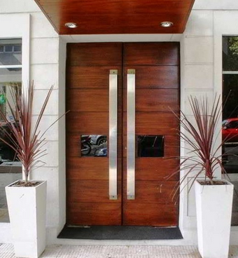 desain pintu minimalis modern