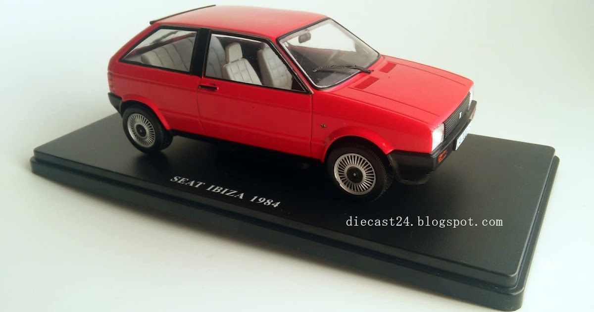 Miniatura coche Seat Ibiza (1984) Salvat escala 1/24
