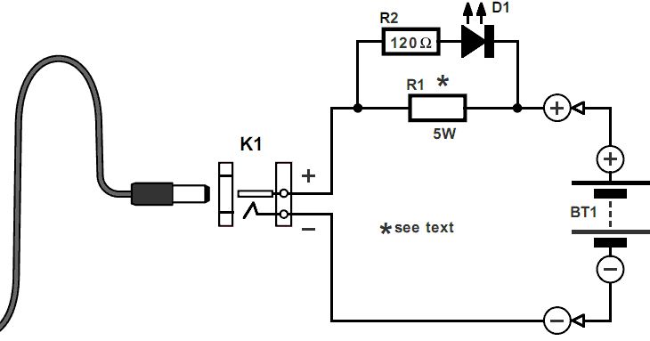 Circuits And Latest Projects: NiCd Battery Charger