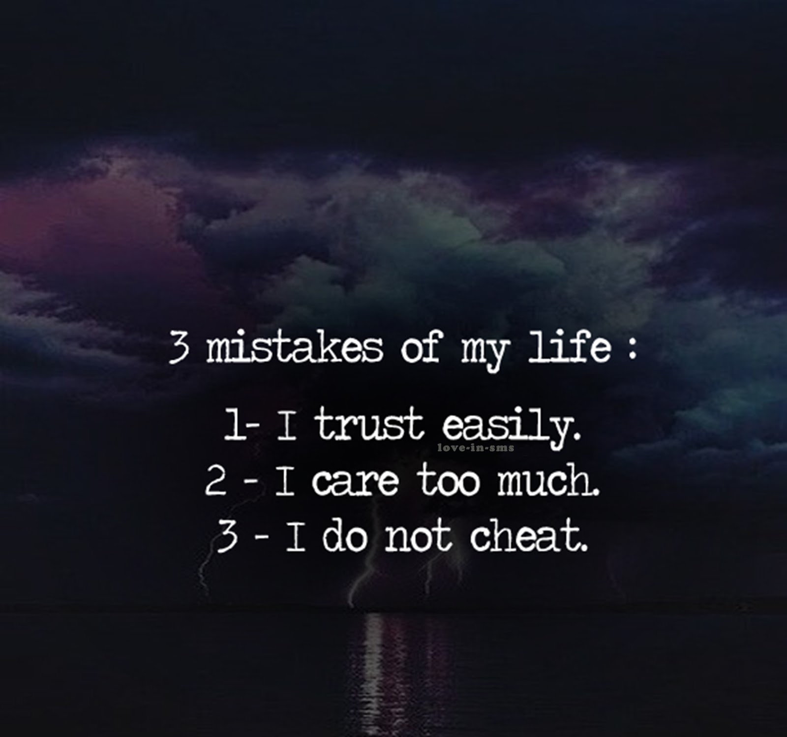 I hope my life. .Mistake of Life. — ВК. 3 Mistakes of my Life. My weakness. The Greatest mistake of my Life.