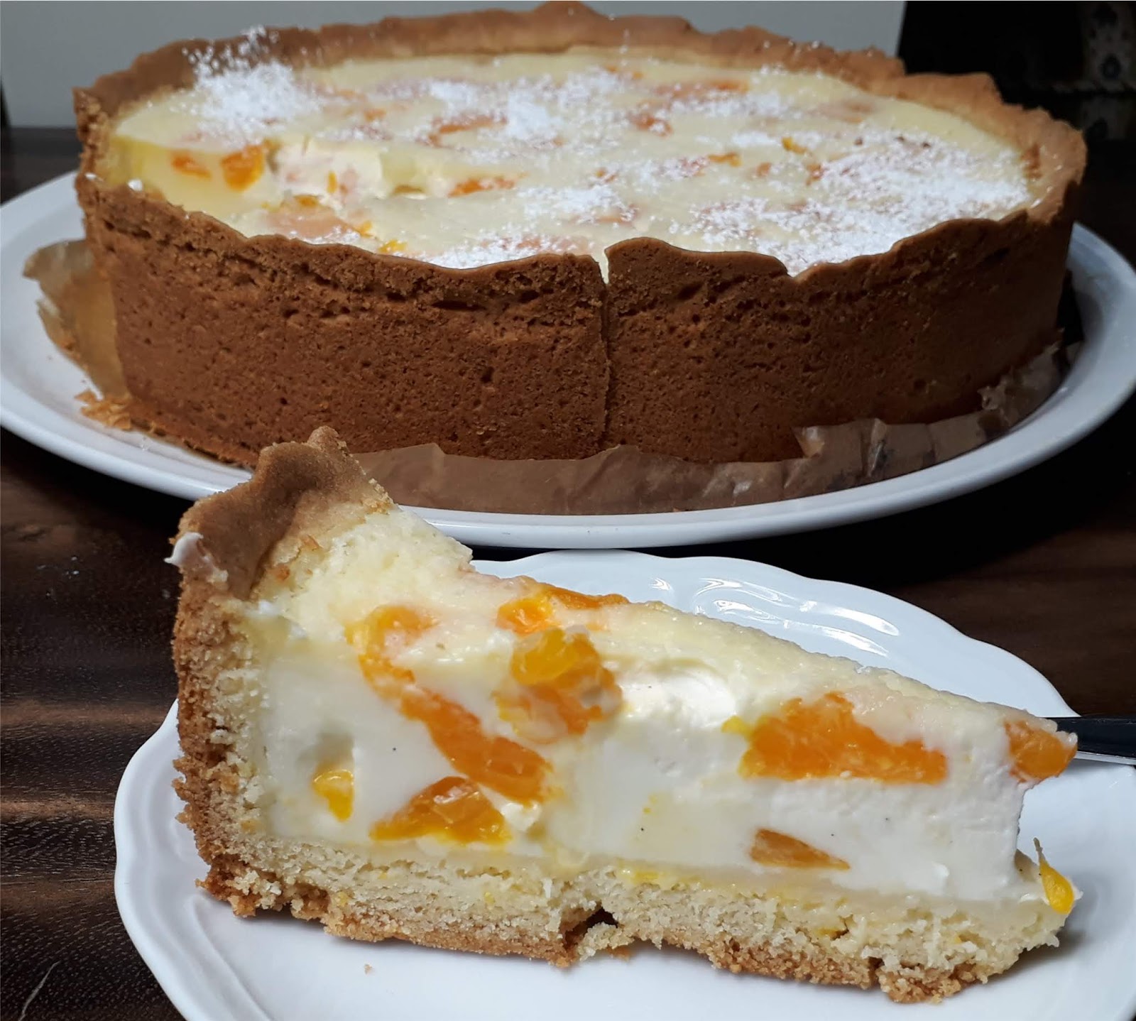 Schmandkuchen mit Mandarinen - Schnelle Rezepte