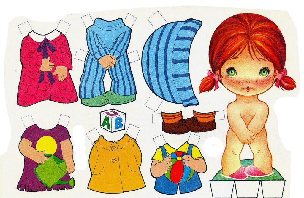 Baú da Web Bonecas de papel Baú da Web Bonecas de papel