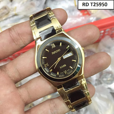 đồng hồ dây đá ceramic RD T25950
