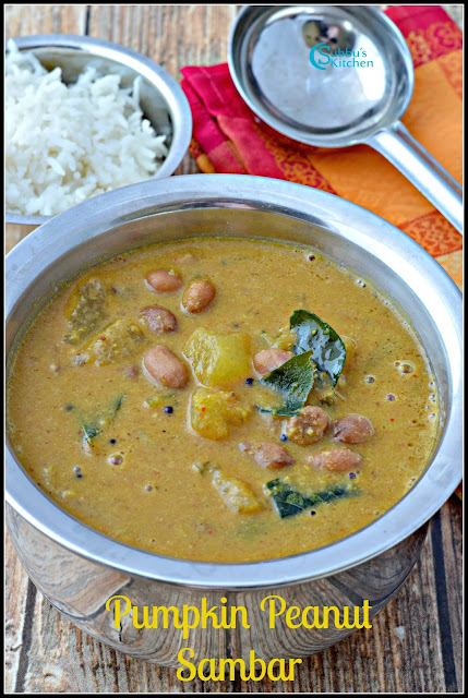 Ashgourd Peanut Sambar Recipe | Poosanikkai Sambar Ashgourd Peanut Sambar Recipe | Poosanikkai Sambar