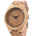 Reloj de madera de bambú ¡el regalo más original!