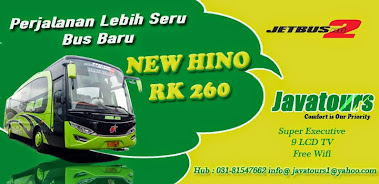 Bus Javatours Pariwisata surabaya Jetbus HD 2