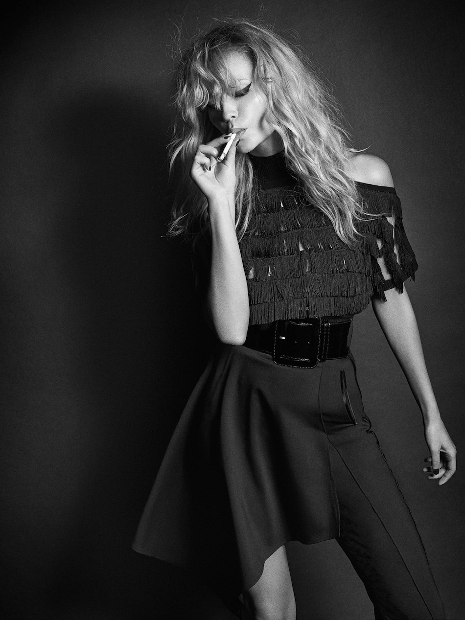 Natasha Poly in Vogue Paris March 2014 by Mario Sorrenti