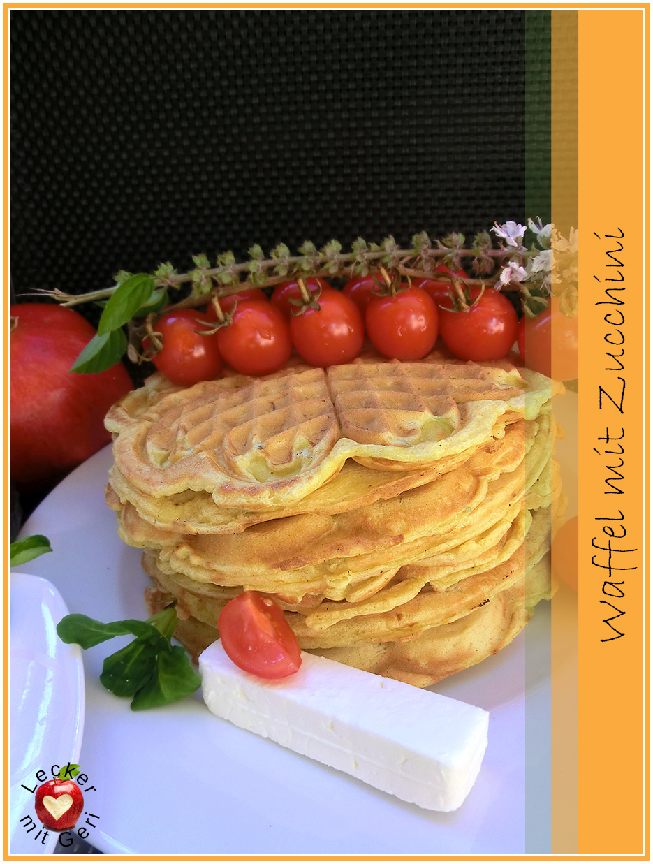 Lecker mit Geri: Herzhafte Zucchini-Möhren-Waffeln - Солени гофрети с ...