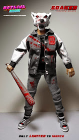 Kickstarter Exclusive “Soaked” Edition Jacket Hotline Miami 1/6 Scale Articulated Figure by Erick Scarecrow