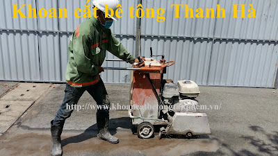 Khoan cắt bê tông tại huyện Thạnh Phú