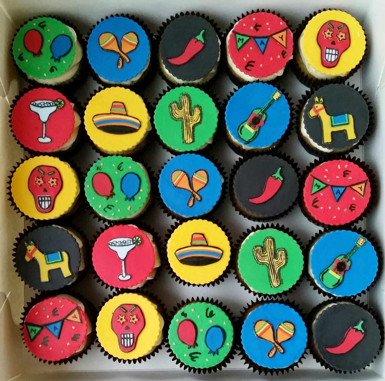 may kay. Mexican Fiesta! Cupcakes by Top the Cupcake