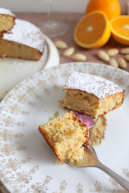 Tarta de Santiago, gâteau aux amandes et agrumes • Cook A Life! by Maeva