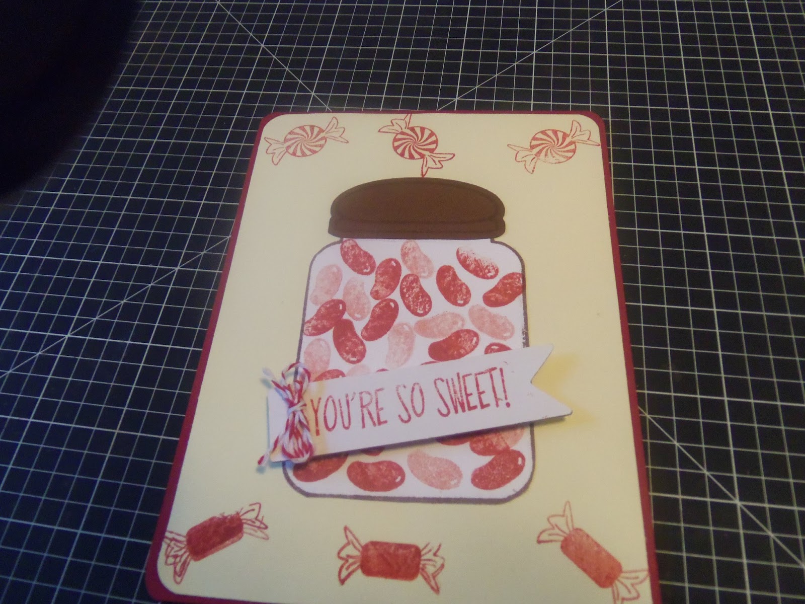 Crafting with Helena: You're So Sweet Card