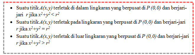Contoh Soal Kedudukan Garis Terhadap Lingkaran - Contoh Soal Terbaru