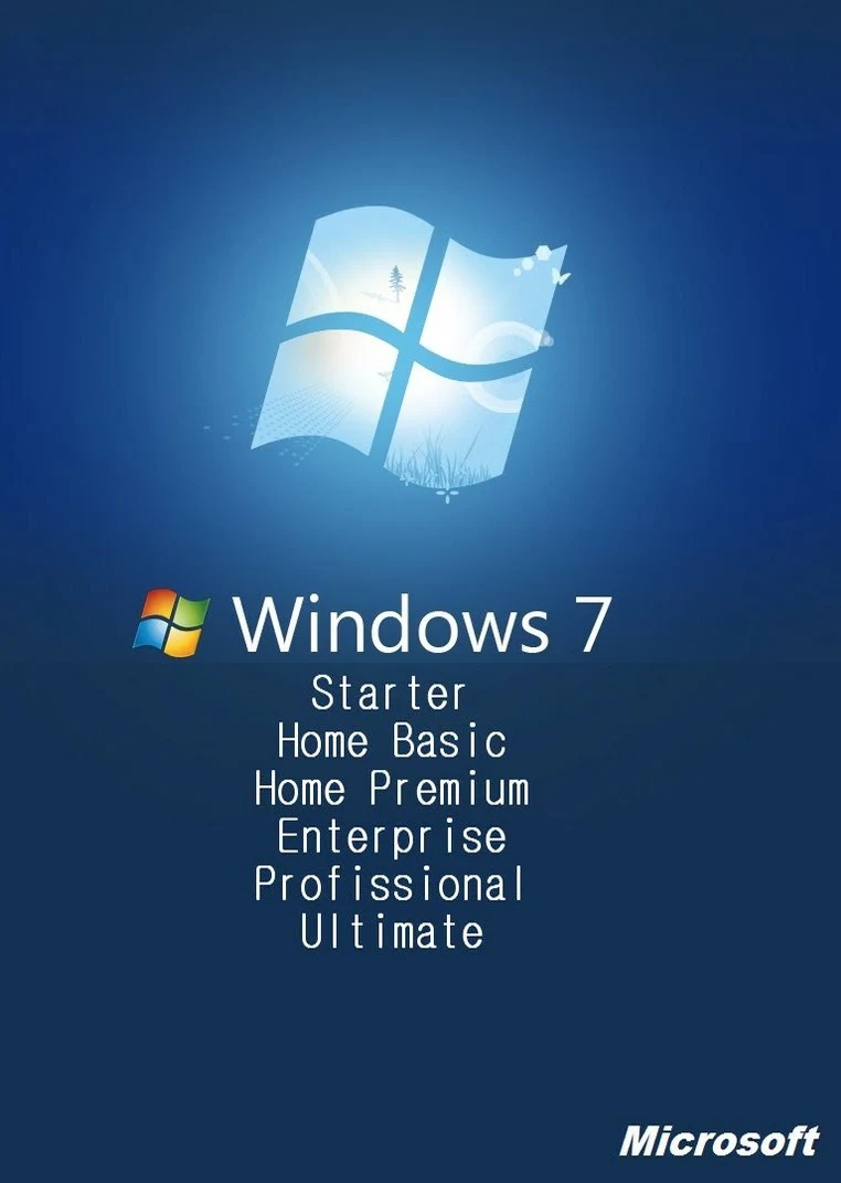 Todas as versões do Windows 7: Ultimate, Starter, Home