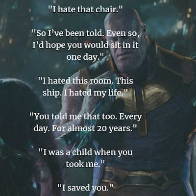 ―Thanos and Gamora
