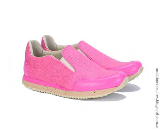 Moda primavera verano 2017 zapatillas de colores estilo urbano.