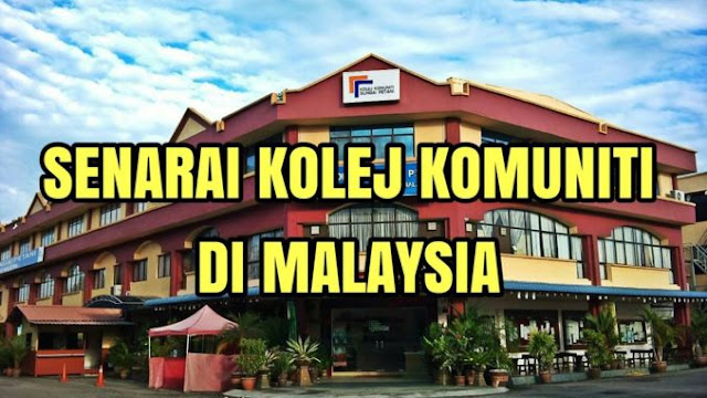 Senarai Kolej Komuniti Di Malaysia