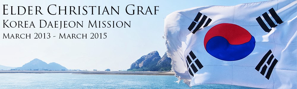 Elder Christian Graf - Korea Daejeon Mission