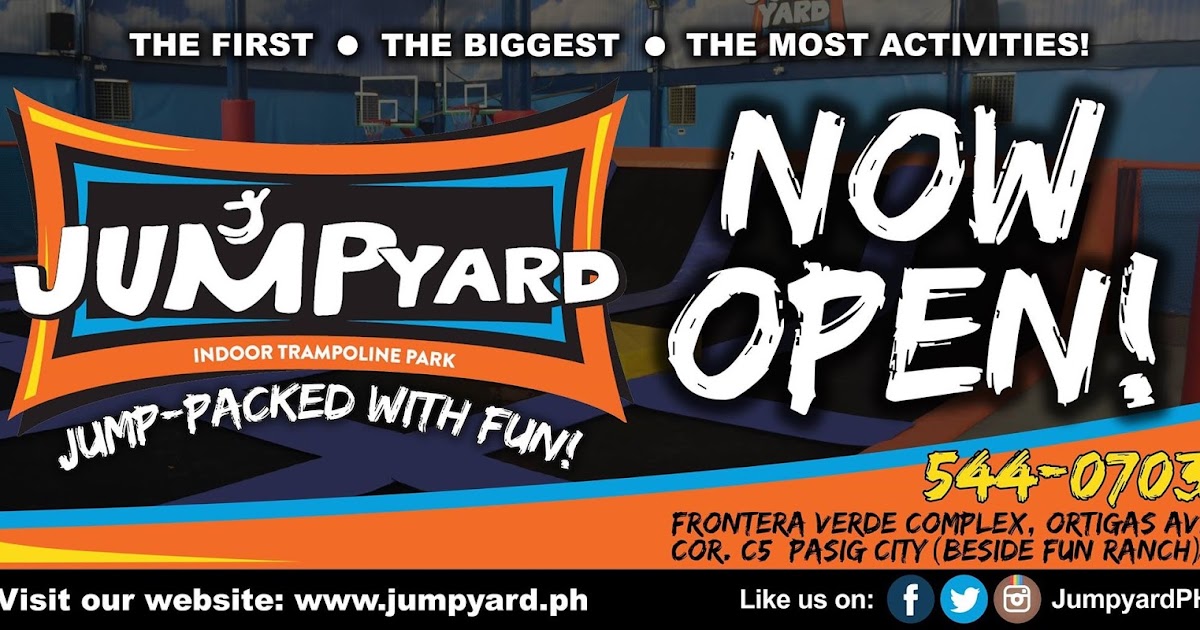 The Phenomenal Mama Jump Yard Manila's Newest Indoor Trampoline Park