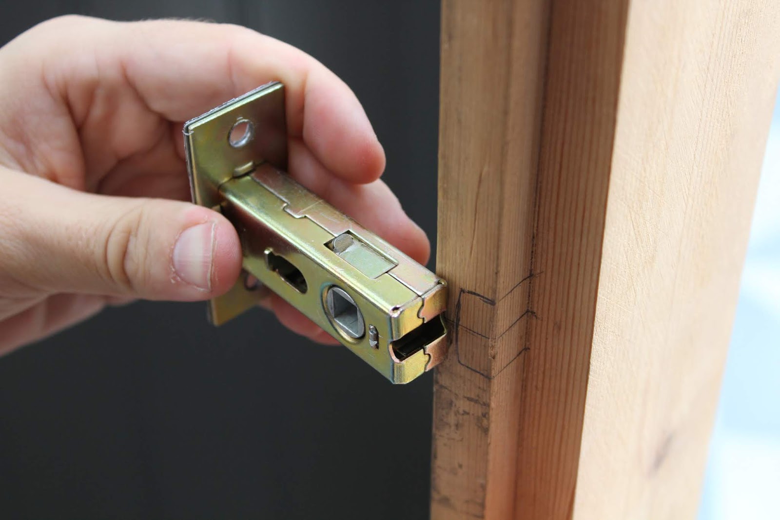 How To Fit A Rebated Door Latch On An Internal French Door Kezzabeth 