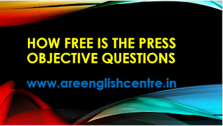 How free is The Press Objective Questions How free is The Press Objective Questions