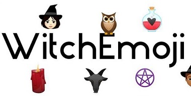 Witch Emoji App - The Spooky Vegan