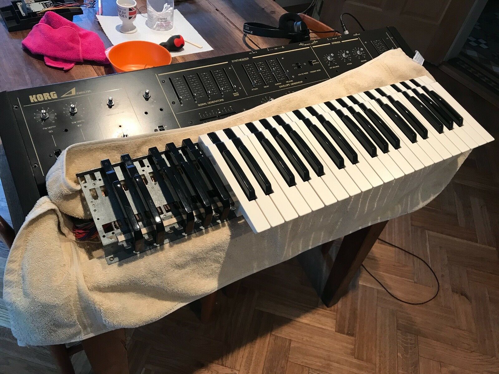 MATRIXSYNTH: KORG DELTA DL-50 POLYPHONIC & STRING SYNTH