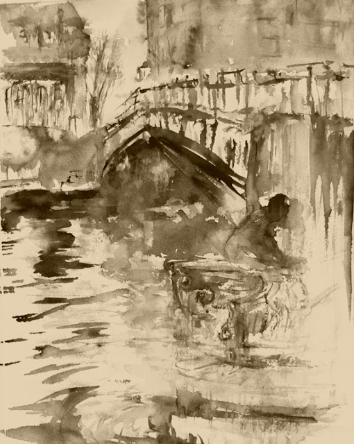 Guillaume Apollinaire, "Le pont de Mirabeau", Alcools.