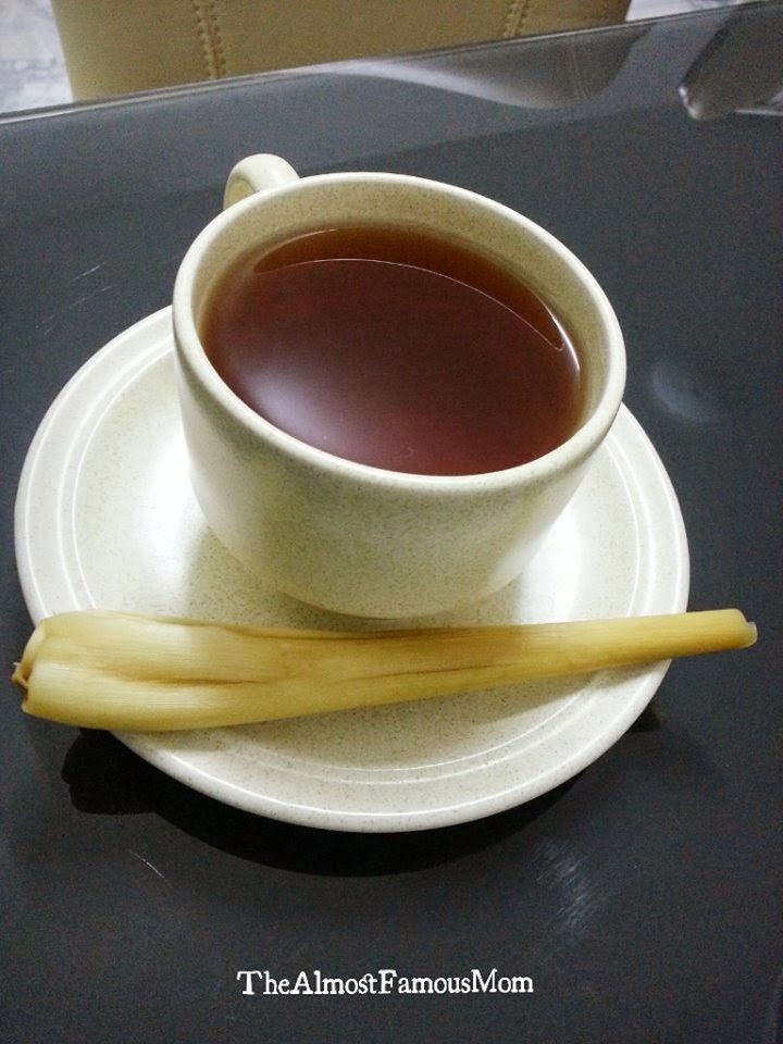 The Almost Famous Mom Lemongrass and Ginger Tea
