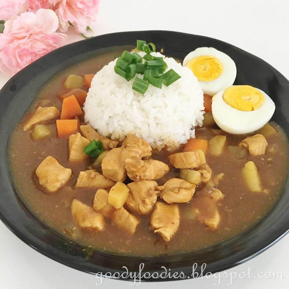 GoodyFoodies Recipe Japanese Chicken Curry チキンカレー