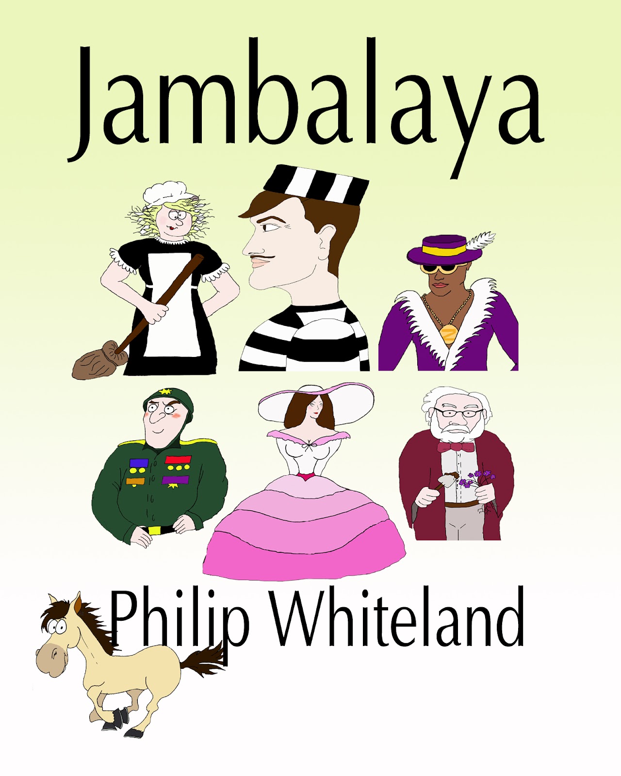 The Slightly Odd World of Phil Whiteland Jambalaya the cover has landed!