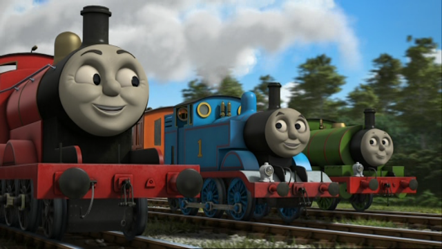 King of the Railway - James, Thomas and Percy King of the Railway - James, Thomas and Percy