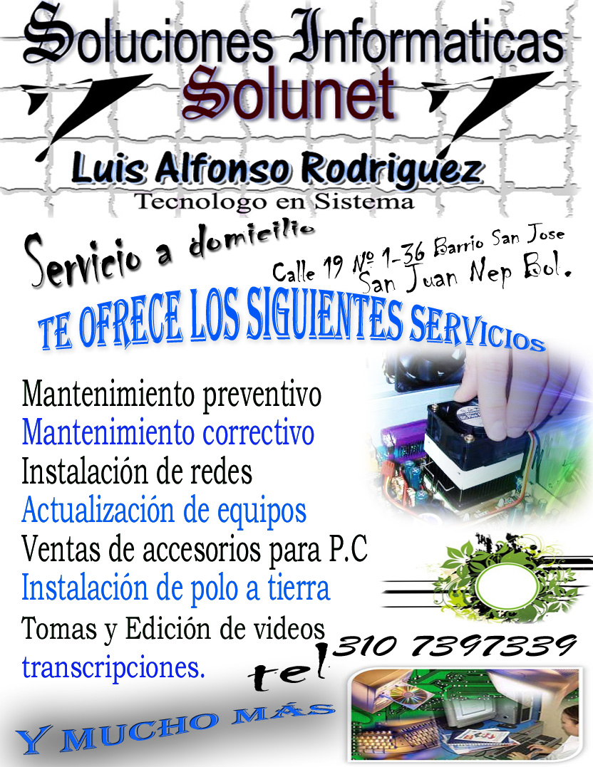 SOLUCIONES INFORMÁTICAS