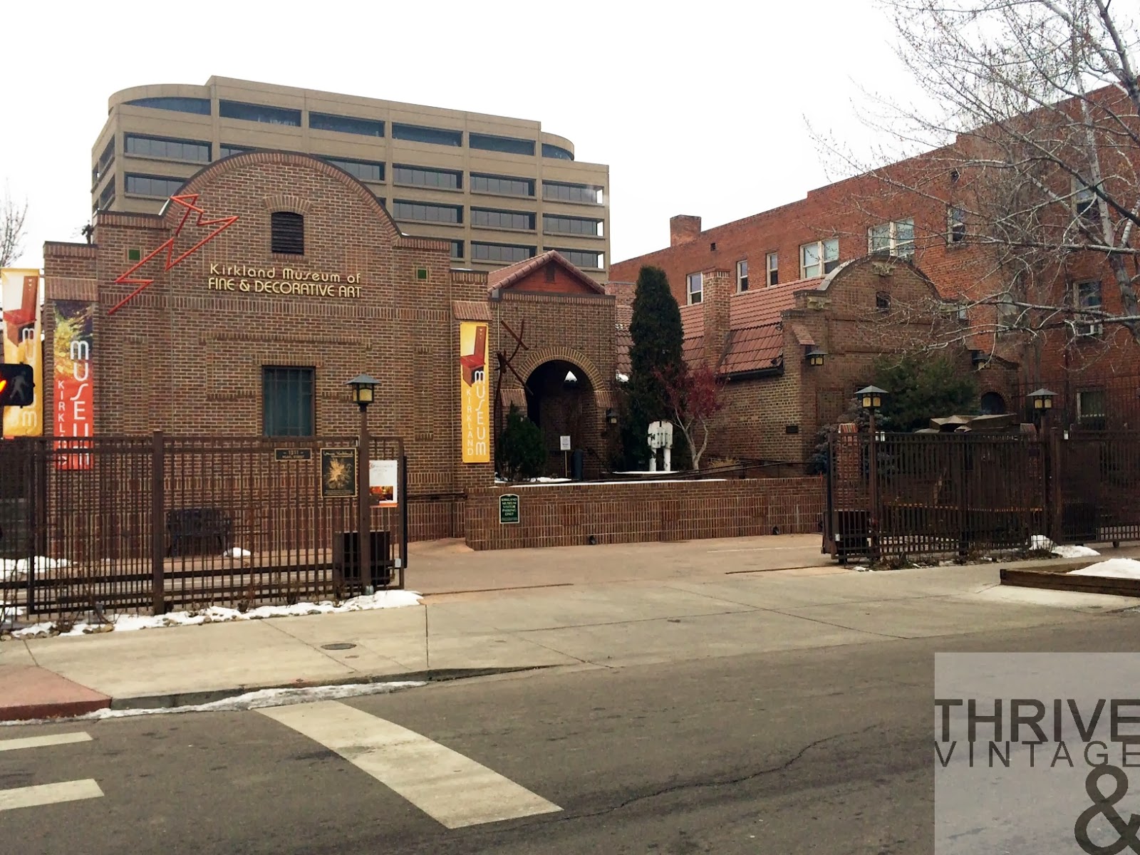 Kirkland Museum, Denver Colorado 1311 Pearl Street - Exterior View