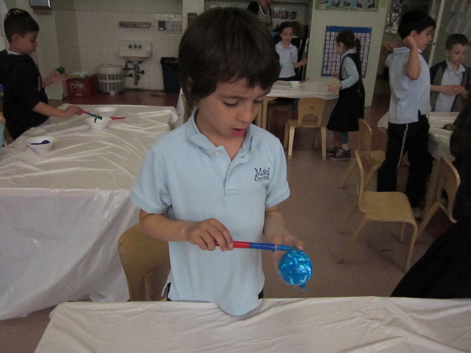 Kindergarten Friends' Blog: Kindergarten Made a Solar System!