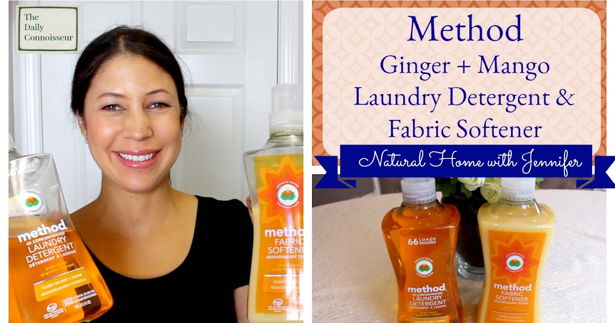 Method Ginger + Mango Laundry Detergent & Fabric Softener Natural