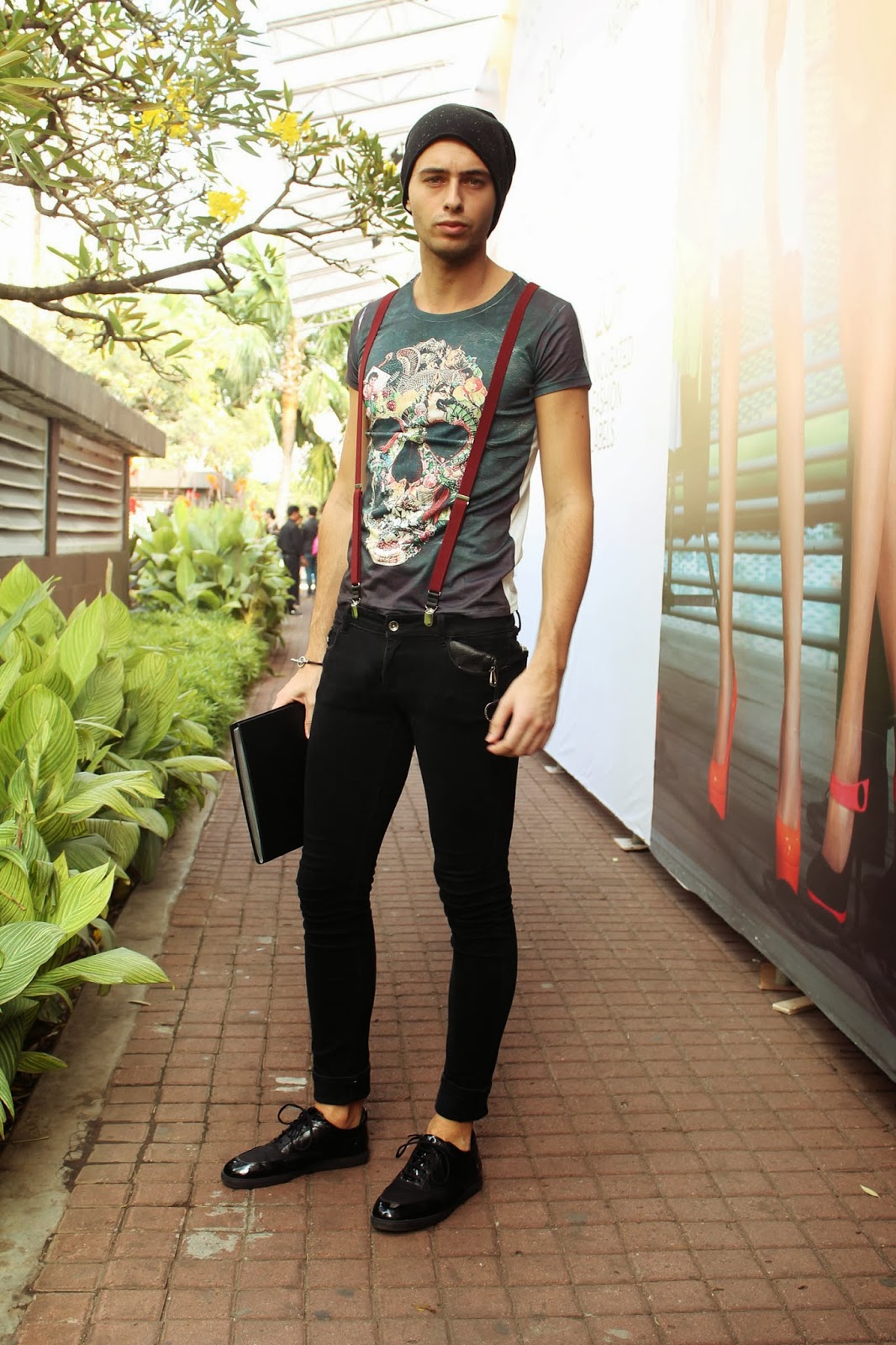 Mr. Rebel in Town Jakarta Fashion Week 2014 Men Street Style
