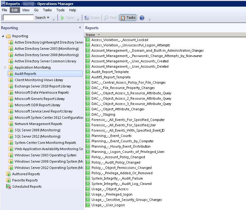 Jim Moldenhauer's Tech Blog: SCOM 2012 - Configure ACS Reporting