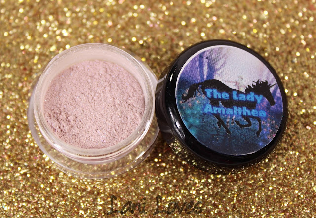 Notoriously Morbid Eyeshadow - The Lady Amalthea Swatches & Review