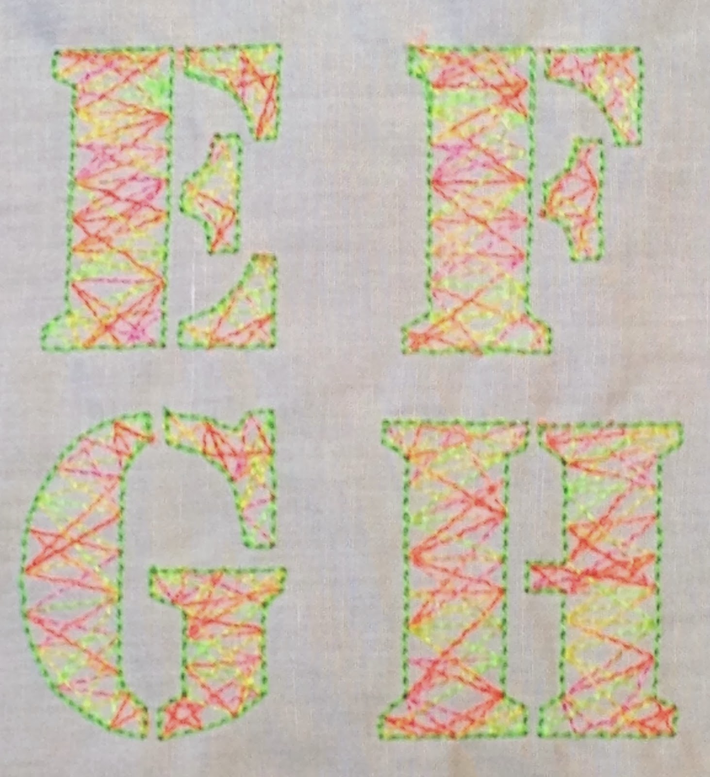 Ptarmigan Designz String Art Alphabet Randomized Complete