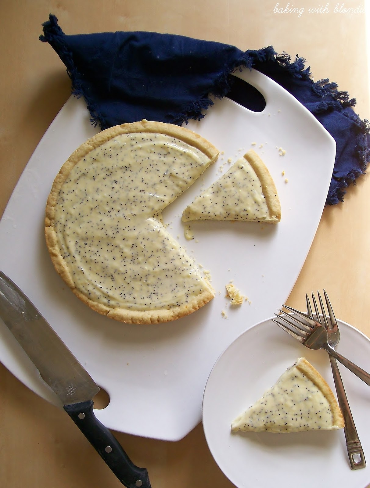 Lemon Poppy Seed Tart