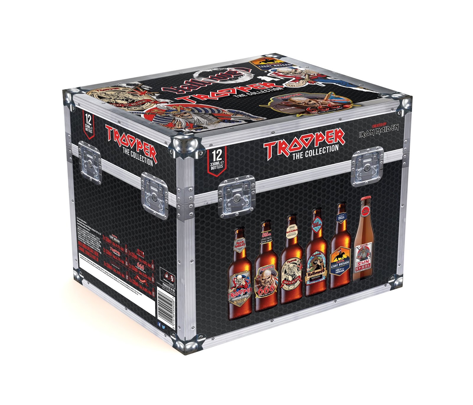Trooper cerveja do Iron Maiden ganha box comemorativo