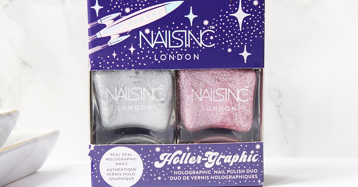 Nails Inc HollerGraphic Nail Polish Duo Review (+ Swatches) — Hannah
