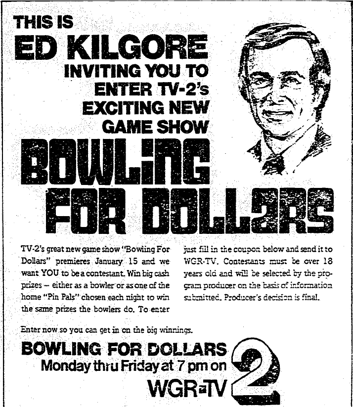 Guelph in postcards Bowling for dollars!