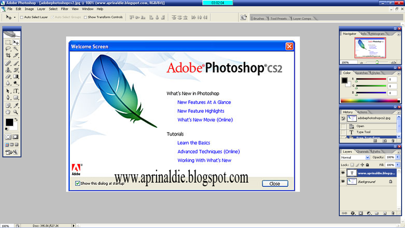 Files download: Adobe photoshop cs2 free download full version