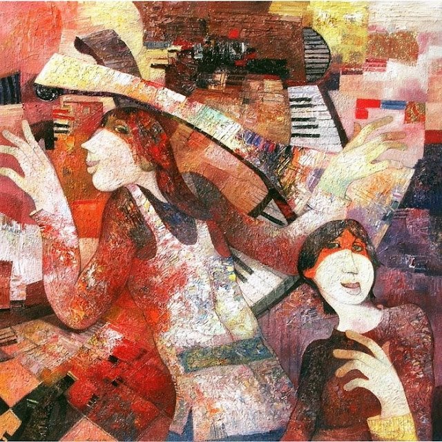Gianni Gueggia 1956 | Italian Expressionist painter