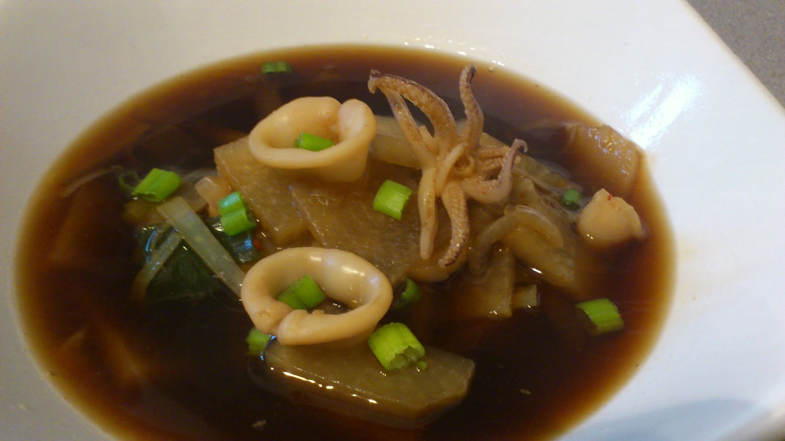 Soup Tuesday Ojingeogul (Squid Soup) Olympic Food Challange South