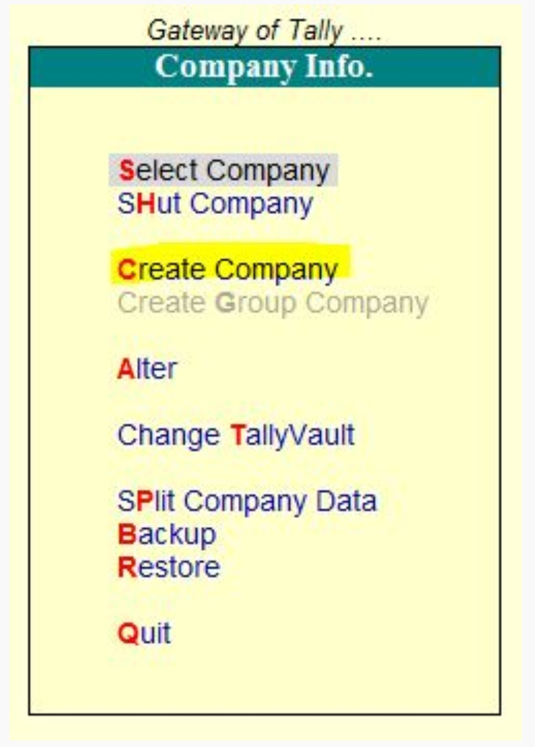 Tally टैली में कंपनी क्या है? Tally company बनाने के steps